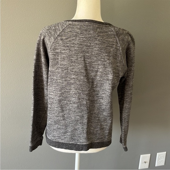 Everlane The Crew Sweatshirt Marled Gray - Picture 6 of 11